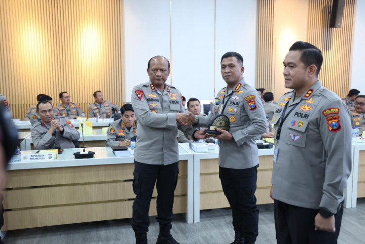 Polresta Sidoarjo Komitmen Jaga Keamanan, Raih Penghargaan Kapolda Jatim