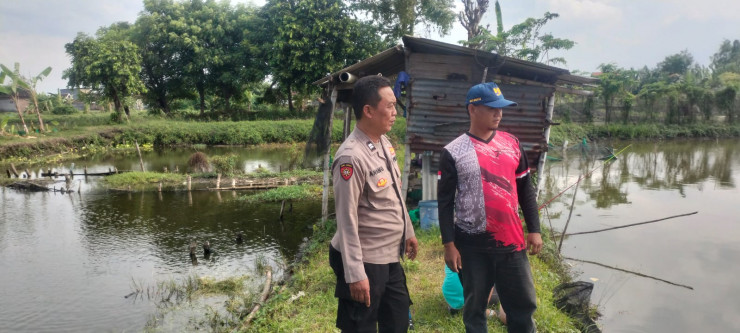 Kapolsek Tanggulangin Masifkan Peran Bhabinkamtibmas untuk Kawal Program Ketahanan Pangan Sampai Tingkat Desa